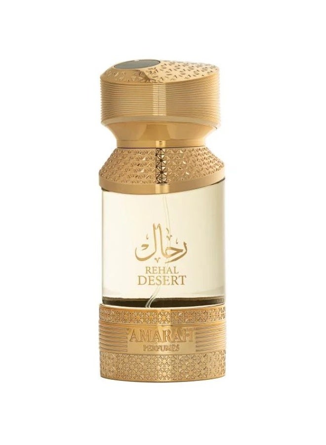 AMARAH Perfumes ALMAS PERFUMES REHAL DESERT Eau De Parfum 100ml Unisex Luxury Oriental Woody Spicy Fragrance – Long Lasting Perfume with Bergamot, Incense, Pink Pepper, Musk, Vetiver & Patchouli - Image 2